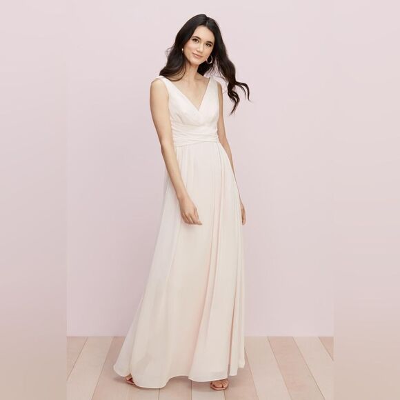 Wtoo - by Watters Bridesmaid Dress Jenson in Light Pink - Picture 1 of 5